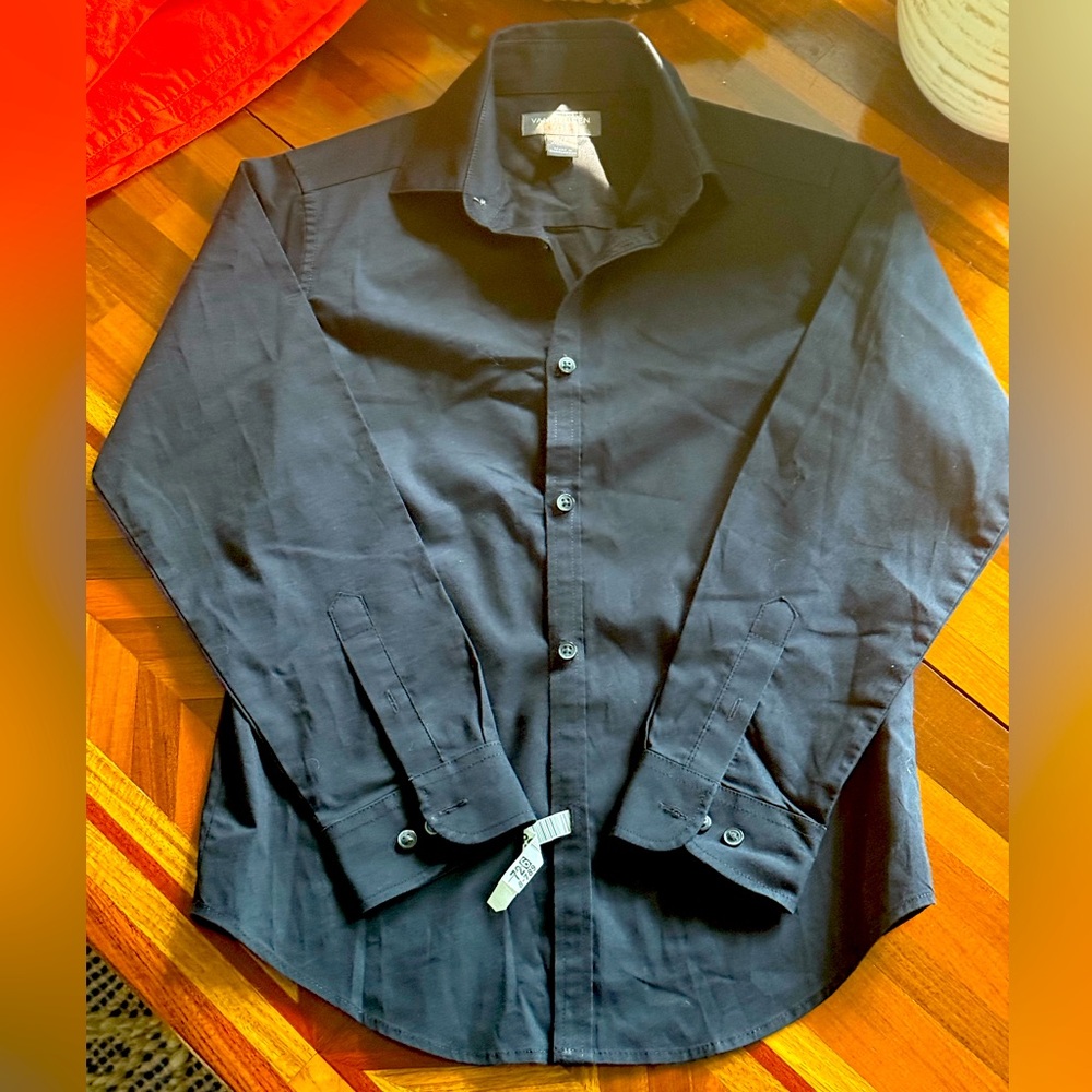 Van Heusen black Button Down Shirt